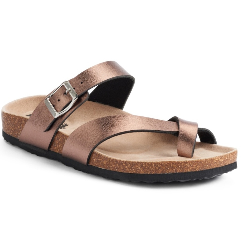 Mudd slip on sandals